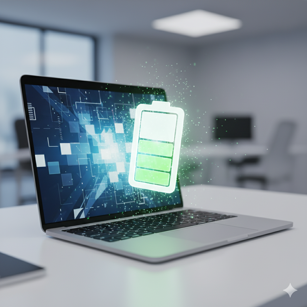 노트북 배터리 상태는 윈도우·맥 기본 기능과 전용 툴로 확인 가능하며, 리퍼 제품도 검수 과정을 거쳐 안심하고 사용할 수 있습니다. Feat. TTM 리퍼몰