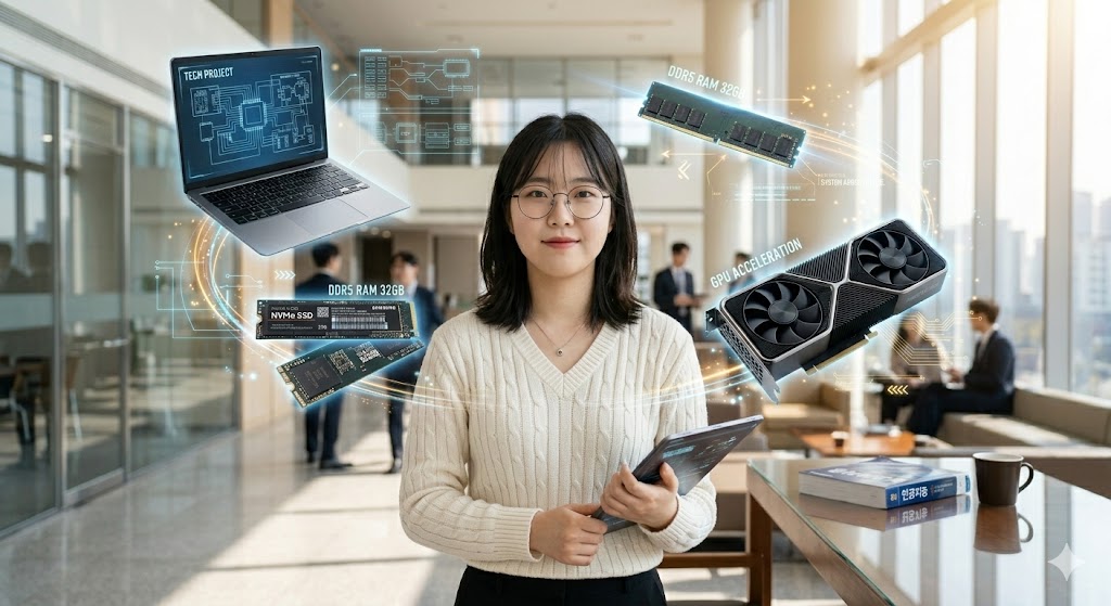 2026년 SSD 256GB 512GB 차이는 여유 공간이 성능과 업데이트 안정성을 좌우해 체감 차이가 크게 나며, 대부분 사용자에게 512GB가 관리 스트레스가 적은 사실상 표준 용량이다.