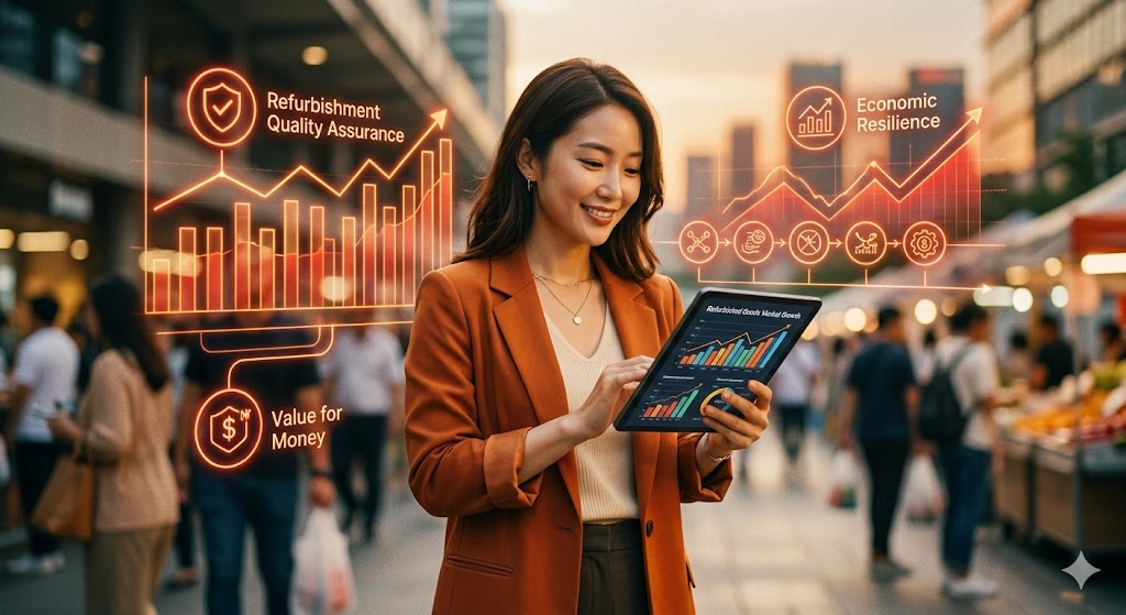 2026년 금리·소비 둔화 국면에서는 신제품보다 가격 안정성이 높은 리퍼 제품으로 수요가 이동하는 구조가 강화되며, 리퍼 시장은 오히려 방어적 성장 구간에 진입하고 있다.