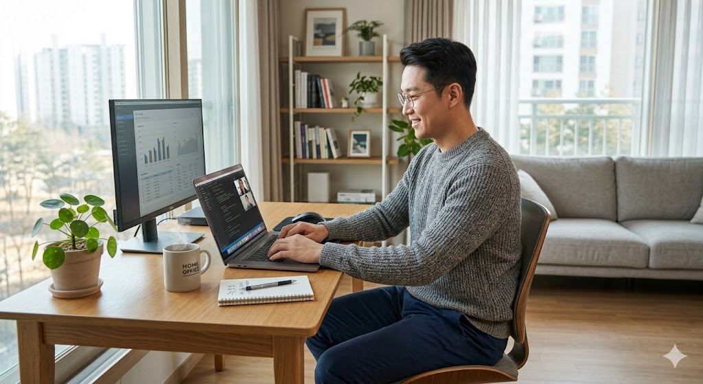 노트북 교체 시기 판단은 3~4년차 배터리·발열·저장공간·멀티태스킹 한계에서 명확해지며, 2026년에는 비즈니스 라인 리퍼로 상향 이동하는 전략이 가장 효율적이다.