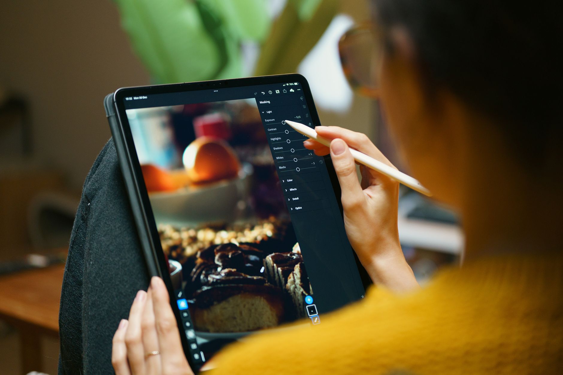 AI photo editing