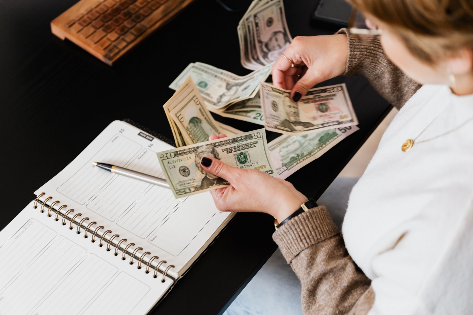 budget notebook