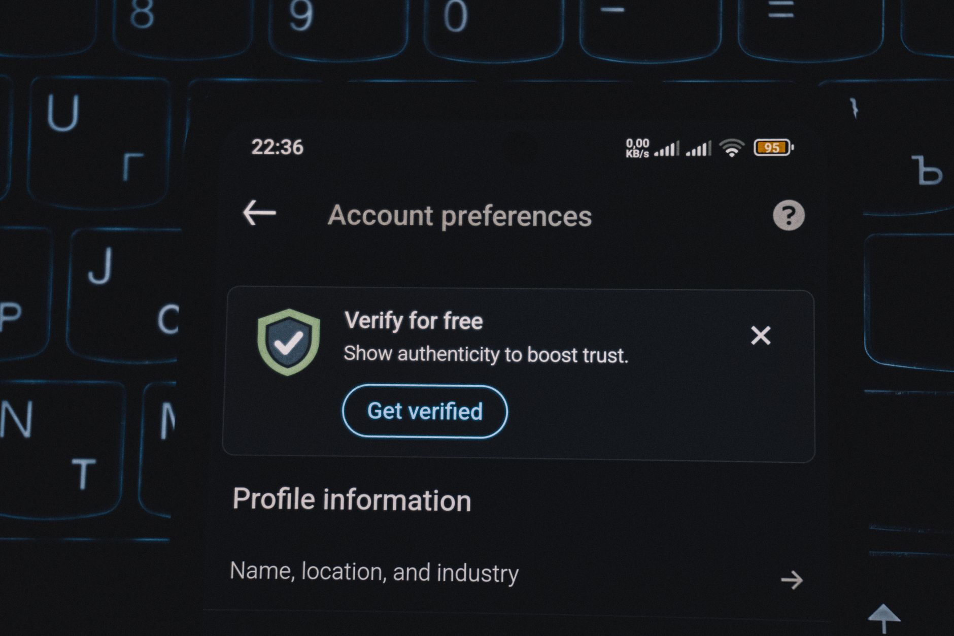 smartphone feature verification
